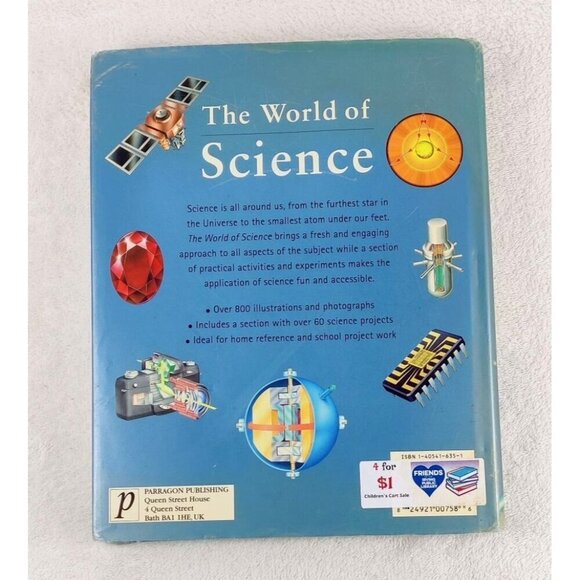Book -The World of Science - Home Reference 800 Illustrations 04' Edition 248 Pg - Picture 2 of 16
